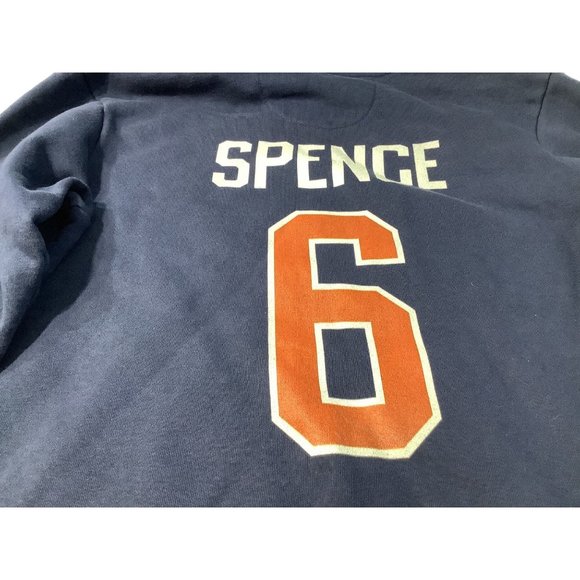 Denver Broncos Hooded Sweatshirt Size Large NFL Apparel Made In Honduras Pocket - Picture 8 of 11